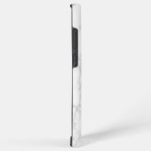 Wit Marmer Samsung Galaxy Hoesje (Rechterkant)