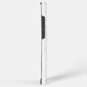 Wit Marmer Samsung Galaxy Hoesje (Rechterkant)