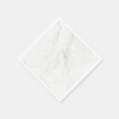 Wit Marmer Servet (Hoek)
