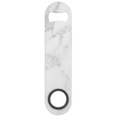 Wit Marmer Speed Flessenopener (Voorkant)