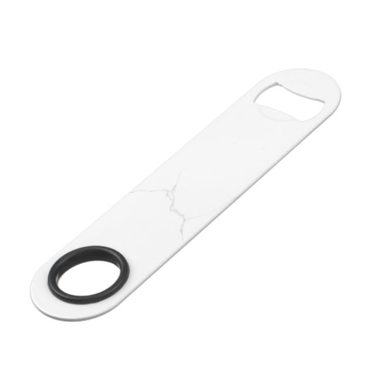 Wit Marmer Speed Flessenopener (Voorkant Gekanteld)