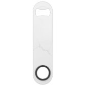 Wit Marmer Speed Flessenopener (Voorkant)