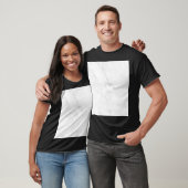 Wit Marmer T-shirt (Unisex)
