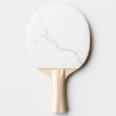 Wit Marmer Tafeltennisbatje (Achterkant)