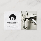 Wit Marmer | Toetsen Visitekaartje (Voorkant)