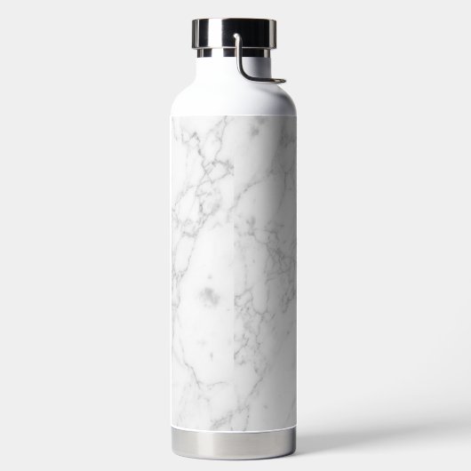 Wit Marmer Waterfles (Links)