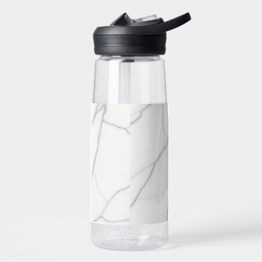 Wit Marmer Waterfles (Links)