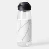 Wit Marmer Waterfles (Achterkant)