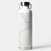Wit Marmer Waterfles (Voorkant)