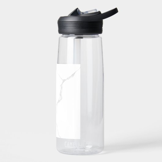 Wit Marmer Waterfles (Links)