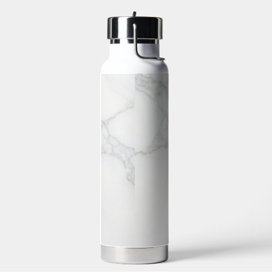 Wit Marmer Waterfles (Links)