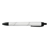 Wit Marmer Zwarte Inkt Pen (Bodem)