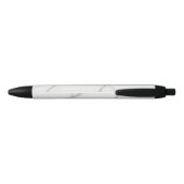 Wit Marmer Zwarte Inkt Pen (Achterkant)