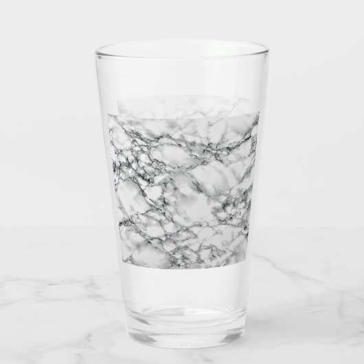 Wit marmeren glas (Achterkant)