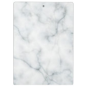 wit marmeren patroon klembord (Achterkant)