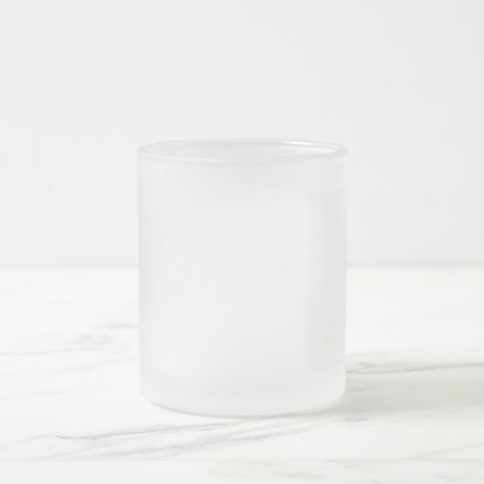 Wit Matglas Koffiemok (Center)