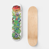 Wit meislek van MAYC - Skateboard (Voorkant)