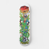Wit meislek van MAYC - Skateboard (Voorkant)