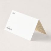 Wit met Afbeelding van de Drijvende Kaarten van de (Achterkant)