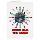 Wit met Blauw en Rode Wereld Zuster (Voorkant)