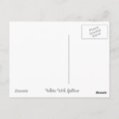 Wit met geel briefkaart (Achterkant)