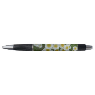 Wit met geel hart Bloemen Pen Emmy