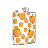 WIT MET ORANJE HALLOWEEN POMPOENEN HEUPFLES (Rechts)