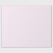 Wit met roze pokdop papier (Vlak)