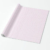 Wit met roze pokdop papier (Uitgerold)