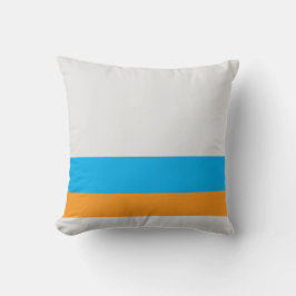 Wit met scheidingslijnen + elke twee kleuren kussen