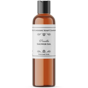 , wit met zwart, cosmetisch etiket