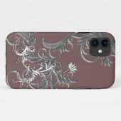 Wit - Metaalventilator Verdroogd effect Case-Mate iPhone Case (Achterkant (horizontaal))