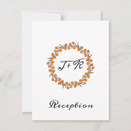 Wit minimalisme goud trouw blauw marine kaart (Voorkant)