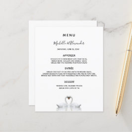 Wit minimalistisch in het menu Weddenschap