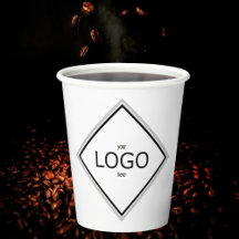 Wit Minimalistisch Modern Diamond Logo Branding