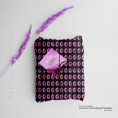 Wit Minimalistisch Roze Bloem Inpakpapier
