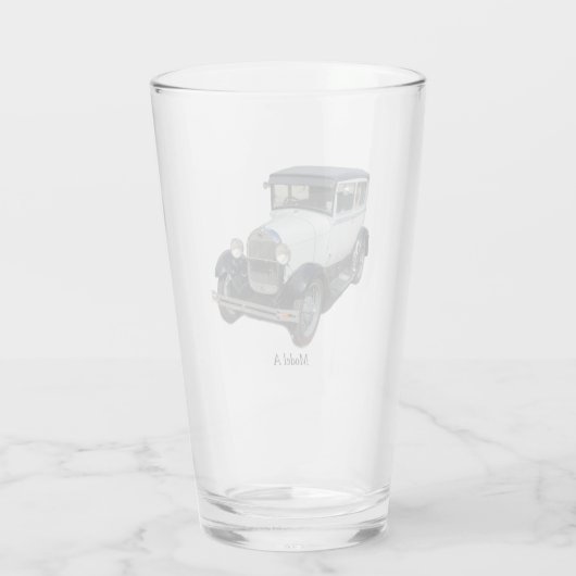Wit model A glas (Achterkant)