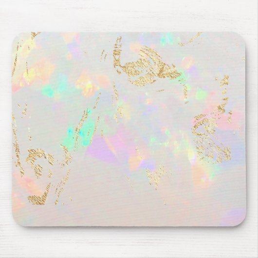 wit muisblok muismat (Voorkant)