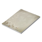  wit narcis persoonlijk schrijfpapier notitieblok (Linkerzijde)