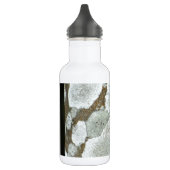 Wit natuurlijk patroon waterfles (Links)