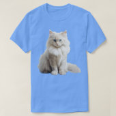 Wit Noors bos kat TShirt (Design voorkant)