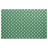 Wit op Groene Strike Eagle Fighter Jet Patroon Stof (Fat Quarter)