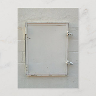 Wit op wit briefkaart