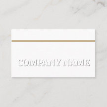 Wit op Wit Goud Bar Generiek Aanpasbaar