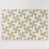 Wit op Wit op Wit Abstract Jigsaw Puzzel (Horizontaal)