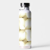 Wit op Witte Abstracte Waterfles (Rechts)