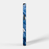 Wit open veld iPhone hoesje (Rechterkant)