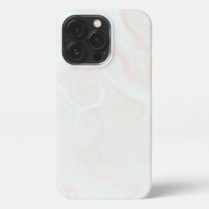 wit Oranje marmer met gradiënt iPhone 13 Pro Hoesje