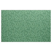 Wit Overzichtelijke Shamrocks op Donkergroen Stof (Fat Quarter)