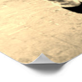 Wit Paard 1975 Tour de France Kleur Redux Poster (Hoek)